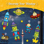 Thumbnail for Imagimake Window Art for Kids - Rocket | Suncatcher Kits for Kids, Arts and Crafts for Ages 6-8 | Birthday Gifts for 5 6 7 8 9 10 11 12 Years Old Boys & Girls
