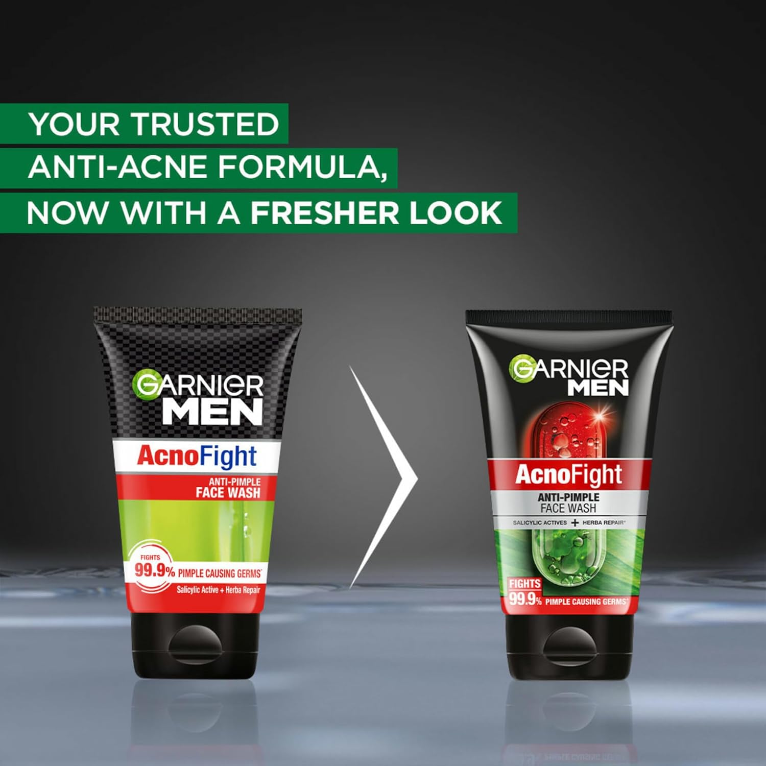 Garnier Men Acno Fight 6-in-1 Anti-Pimple Face wash - Distacart