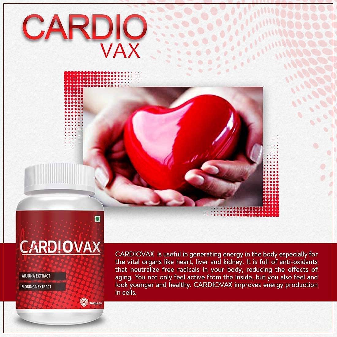 Vokin Biotech Herbal Insulux For Endocrine Health & Diabetes Control 60 Capsules With Cardiovax with Arjuna Extract & Moringa Extract 60 Tablets