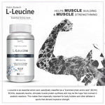 Thumbnail for Vokin biotech L- Leucine – Supports muscle Building, Muscle Strengthening – 1000mg (90 Capsules)