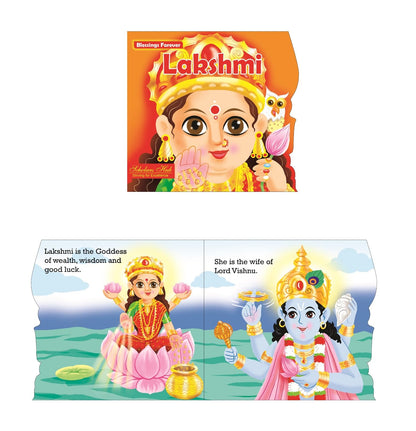 Blessings Forever-Goddess Saraswati (Die-Cut Board Book) - Dista