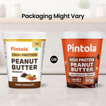 Thumbnail for Pintola High Protein Dark Chocolate Crunchy Peanut Butter - Dista