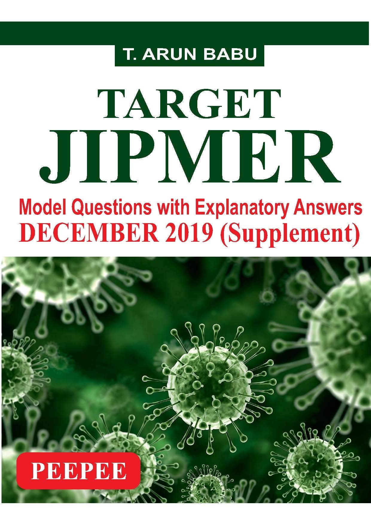 Target Jipmer Pgmee Dec 2019-Babu, Arun - Dista