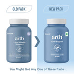 Thumbnail for Arth Liver Health Supplement | With Milk Thistle (Silymarin 600mg), CoQ10, Vitamin C & E | Helps in Fatty Liver Management & Digestion | Anti-inflammatory & Antioxidant Support | For Men & Women | 60 Veg Tablets