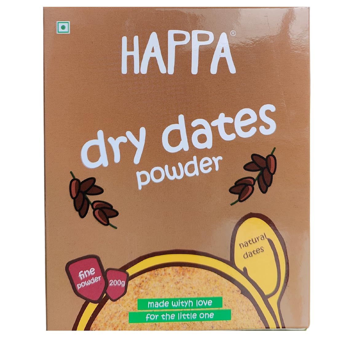 Happa Organic Dates Powder - Distacart