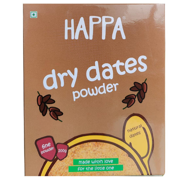 Happa Organic Dates Powder - Distacart