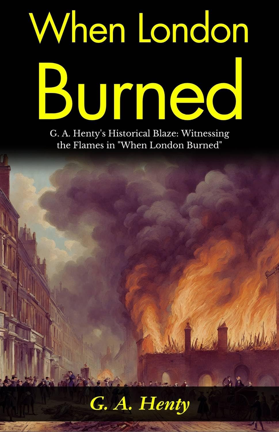 When London Burned: G A Henty's Historical Blaze: Witnessing the Flames in 