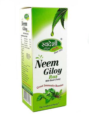 Swadeshi Amla Neem Giloy with Tulsi Juice - Distacart