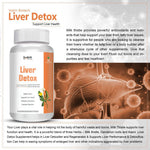 Thumbnail for Vokin Biotech Liver Detox For Healthy Liver | Helps in Cleanse Liver, Natural Protection Against Fatty Liver Supplement For Men And Women 90 Capsules
