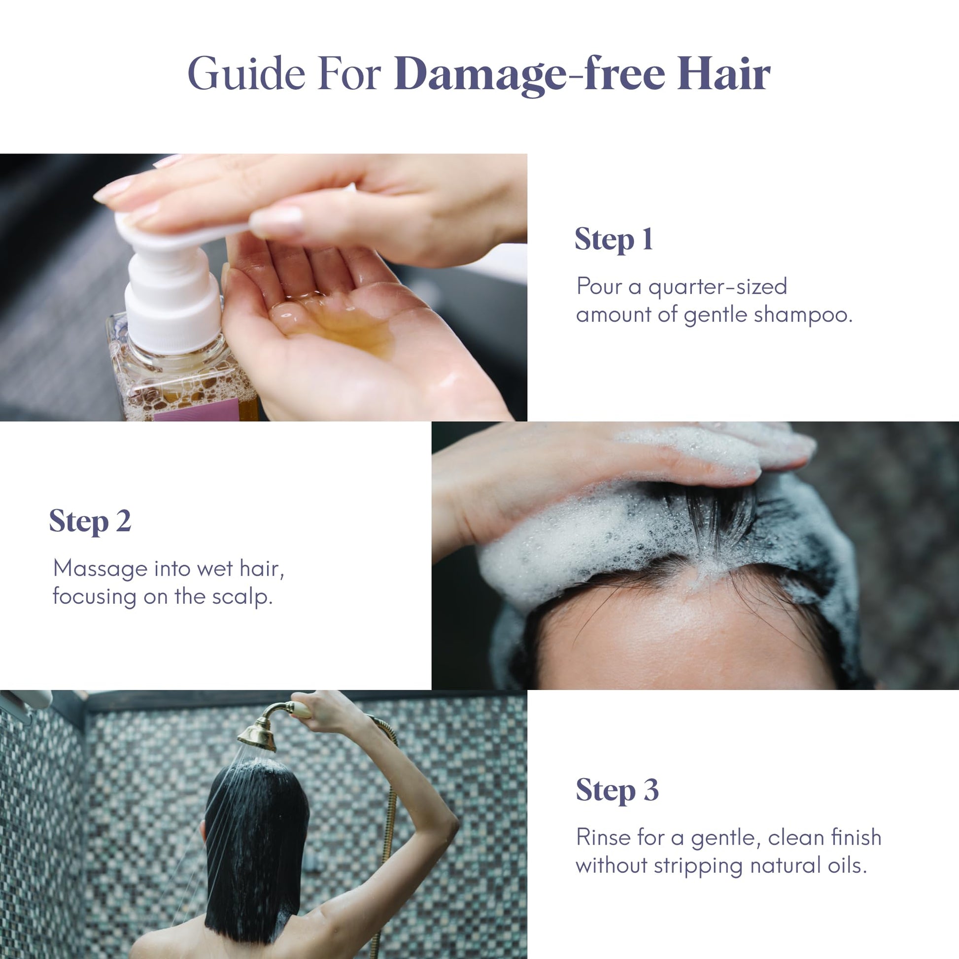 ILEM JAPAN Gentle Mild Japanese Shampoo | Best Before June 2026 | Damage Free Hair & Scalp Hydration with Rice Peptides | For Women & Men | Silicone-Free | All Hair Types | Natural Formula