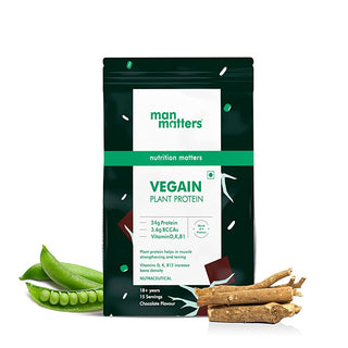 Man Matters Vegain Plant Protein Powder For Men - Distacart