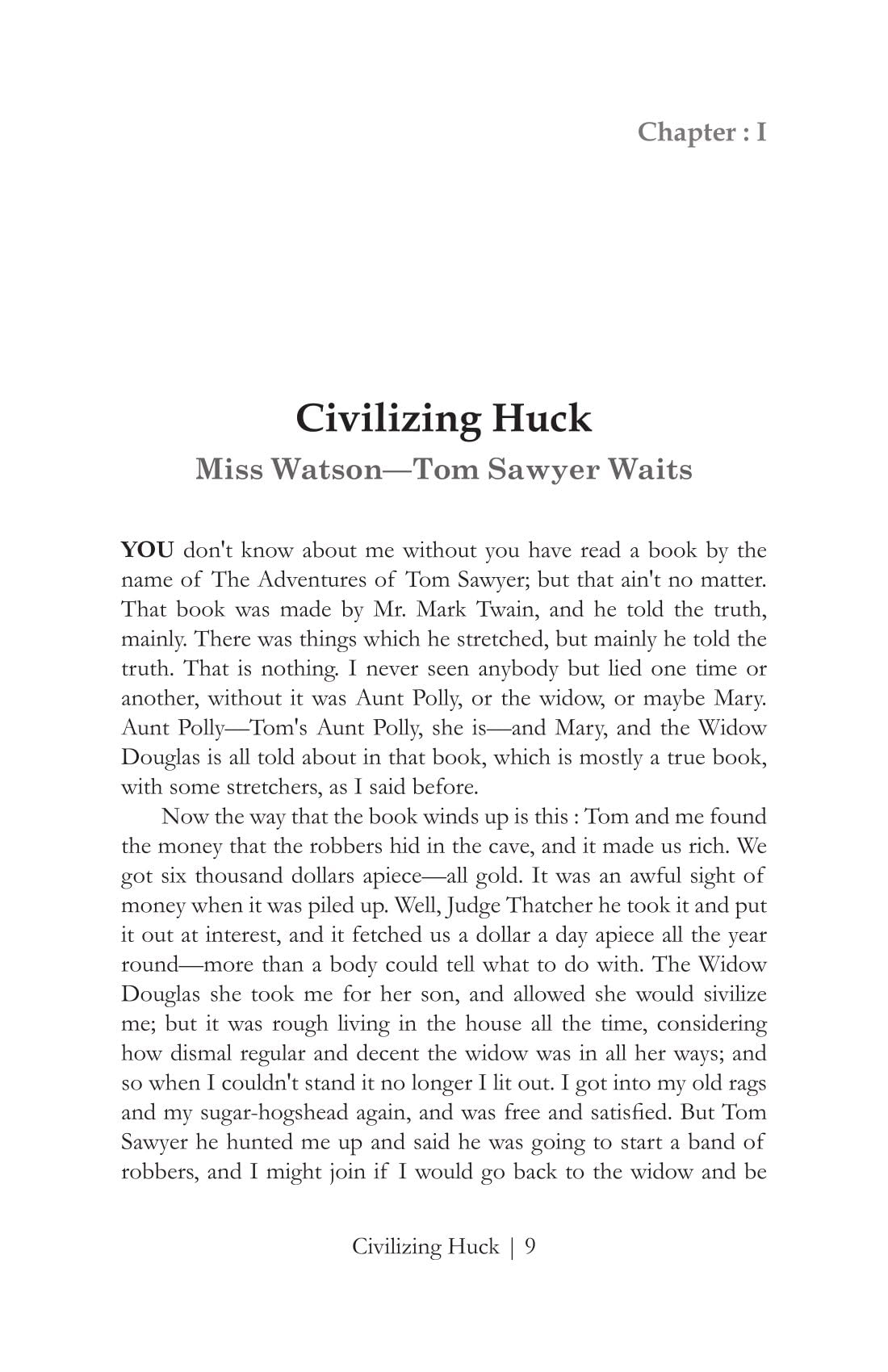 The Adventures Of Huckleberry Finn - Mark Twain - Dista
