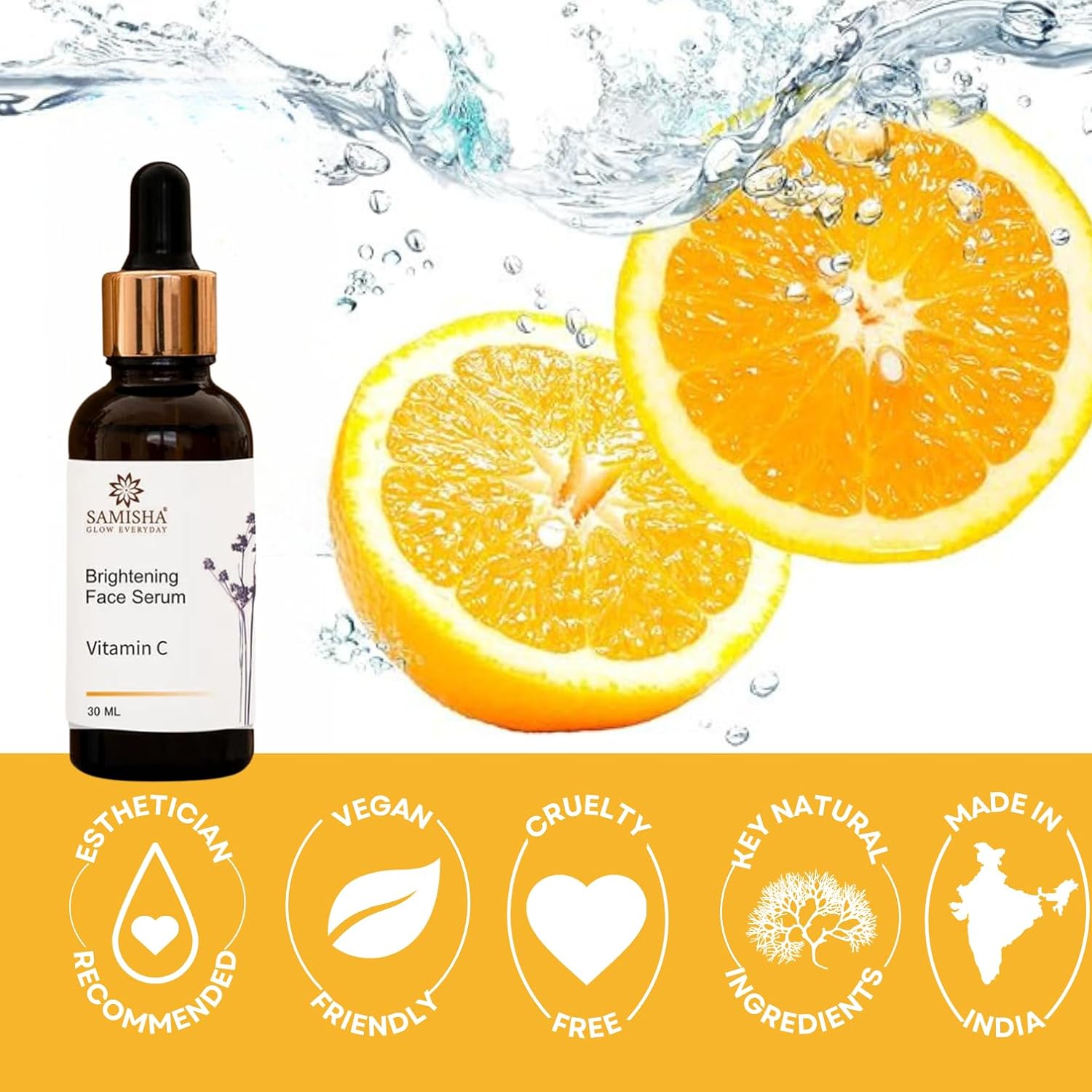 Samisha Brightening Face Serum - Distacart