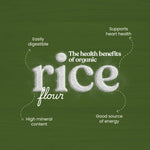 Thumbnail for Bharat Vedica Organic Rice Flour - Organic Chawal ka Atta - Distacart