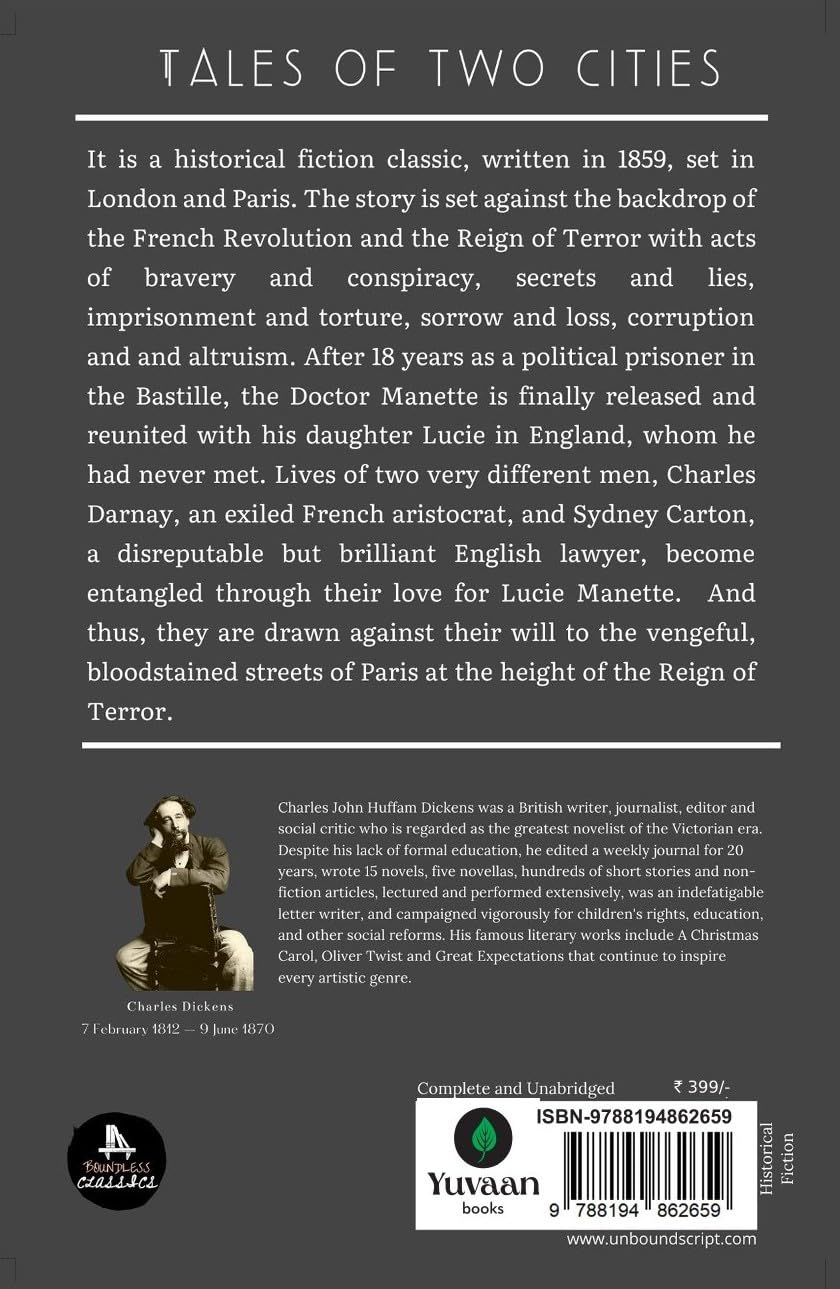 Tales Of Two Cities - Charles Dickens - Dista