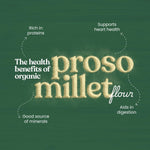 Thumbnail for Bharat Vedica Organic Proso Millet Flour - Organic Chena ka Atta - Distacart