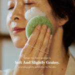 Thumbnail for ILEM JAPAN Natural Konjac Sponge Face (Green Tea)