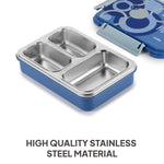 Thumbnail for CELLO Zoom 3 Inner Steel Insulated Lunch Box, 915 ml, Light Blue - Dista