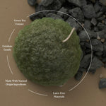 Thumbnail for ILEM JAPAN Natural Konjac Sponge Face (Green Tea)