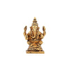 Estele Gold-Polished Antique Divine Ganesh Idol