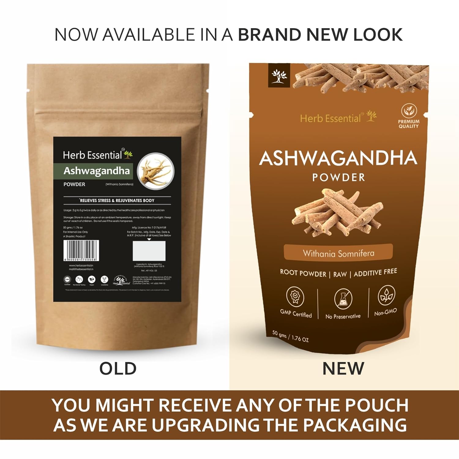 Herb Essential Ashwagandha Root Powder - Distacart