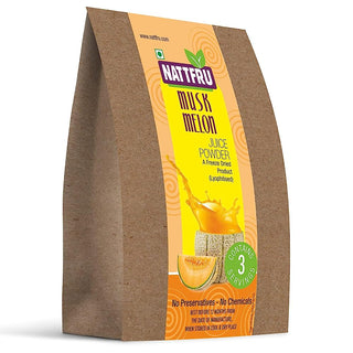 Nattfru Muskmelon Juice Powder - 90g (3 Packs X 30g each- Inside) - Distacart