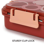 Thumbnail for CELLO Zoom 3 Inner Steel Insulated Lunch Box, 915 ml, Dark Brown - Dista