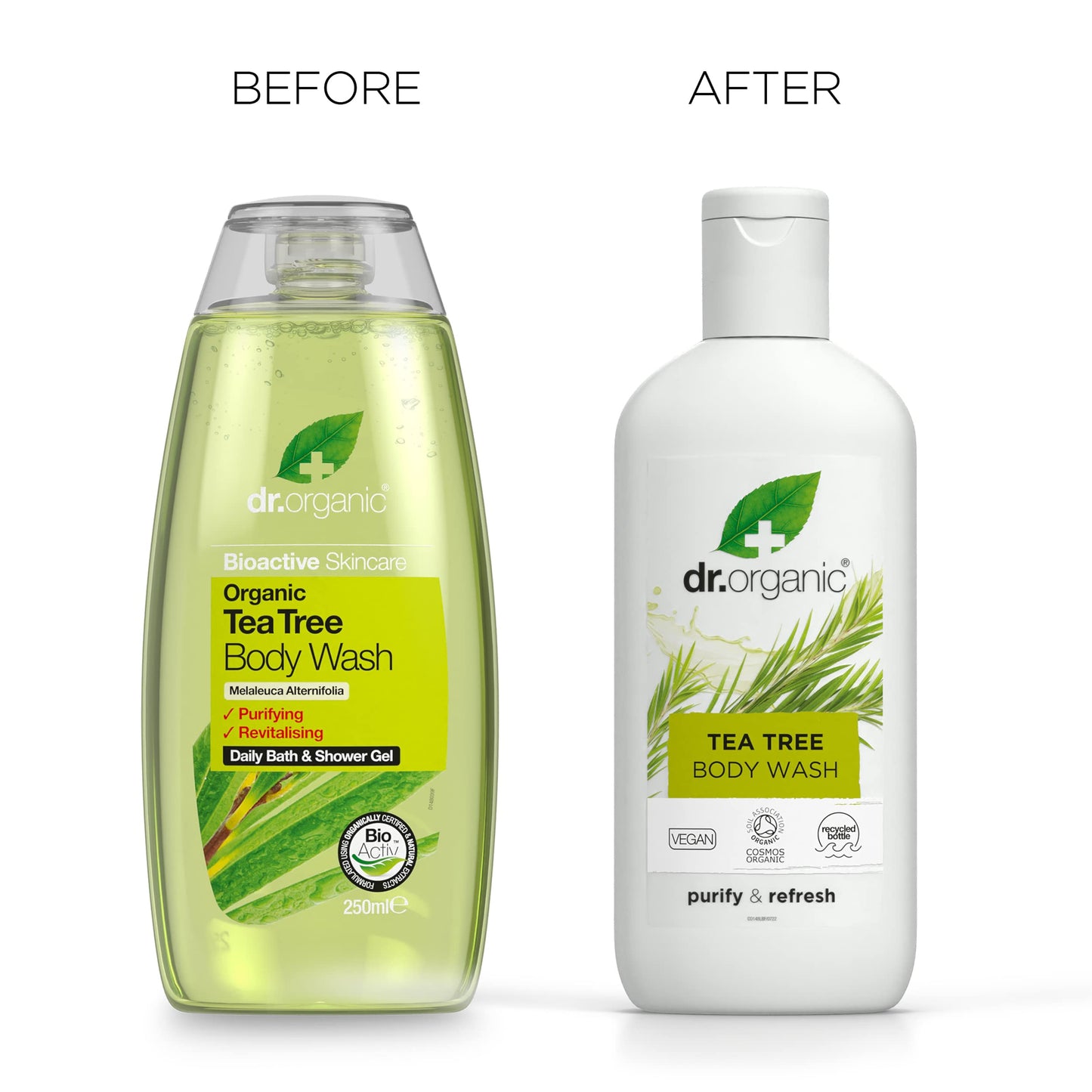 Dr.Organic Tea Tree Body Wash - Distacart