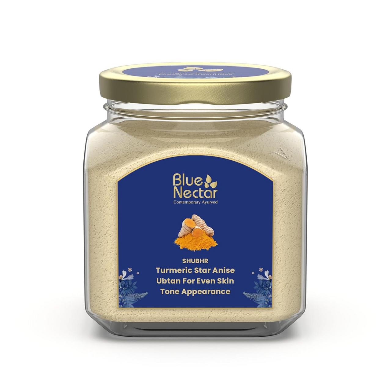 Blue Nectar Turmeric Star Anise Ubtan Face Pack - Distacart