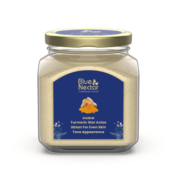 Blue Nectar Turmeric Star Anise Ubtan Face Pack - Distacart