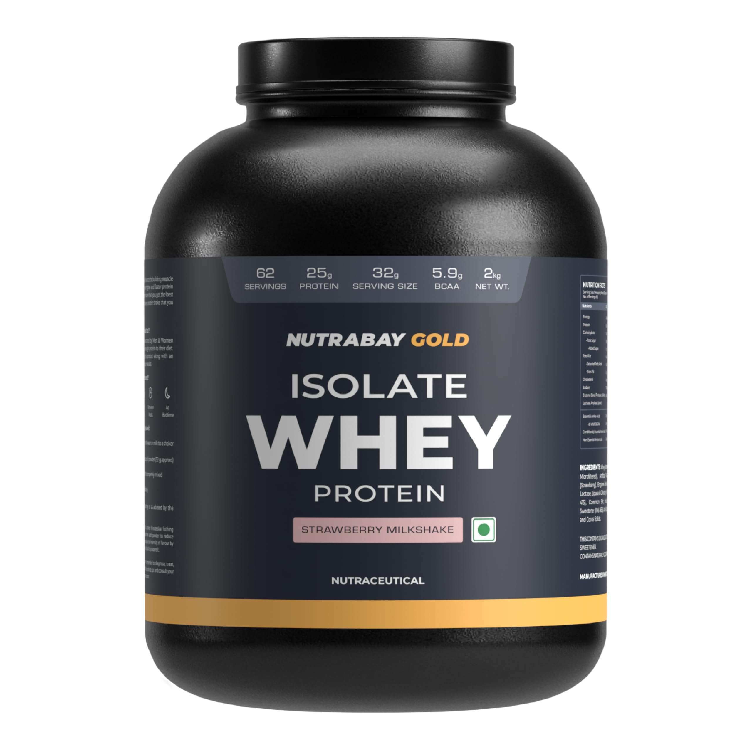 Nutrabay Gold Isolate  Whey Protein Powder - Distacart