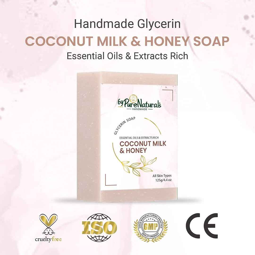 byPureNaturals Coconut Milk & Honey Soap - Dista