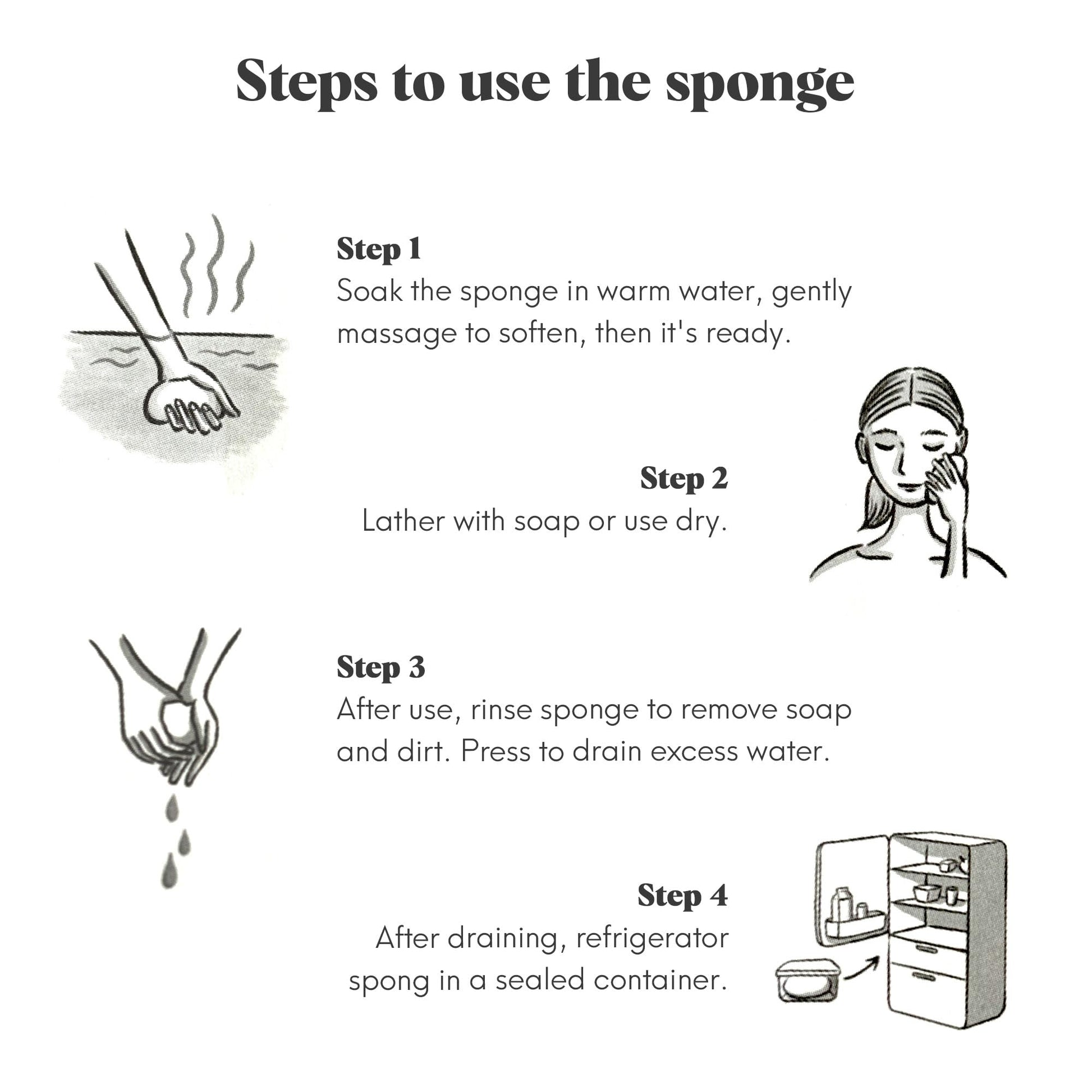 ILEM JAPAN Natural Konjac Body Sponge - Soft White Sponge for All Skin, Exfoliating, Gentle Japanese Skincare Tool for Bath & Shower | For Men & Women | Help Reduction of Fine lines & Wrinkles