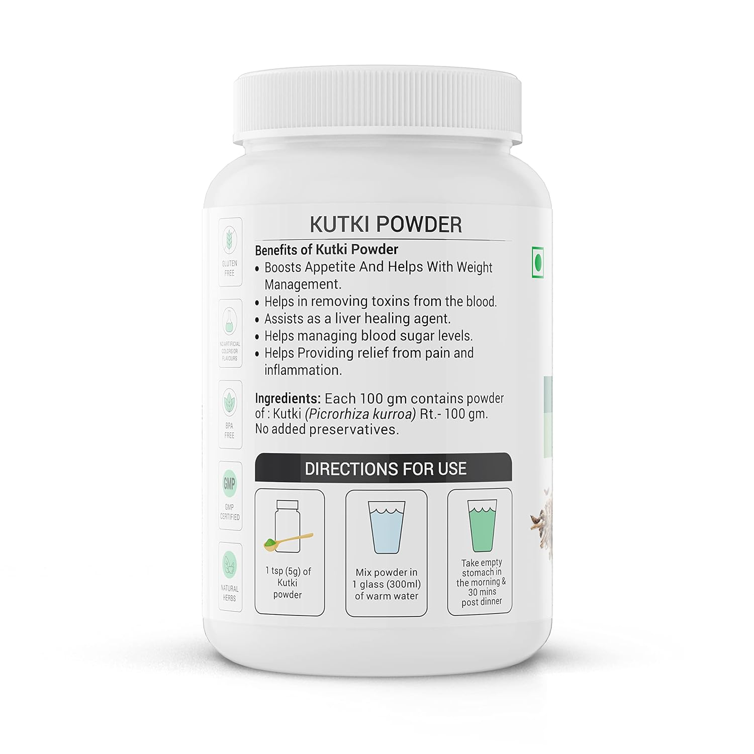 Krishna's Herbal & Ayurveda Kutki Powder - Distacart