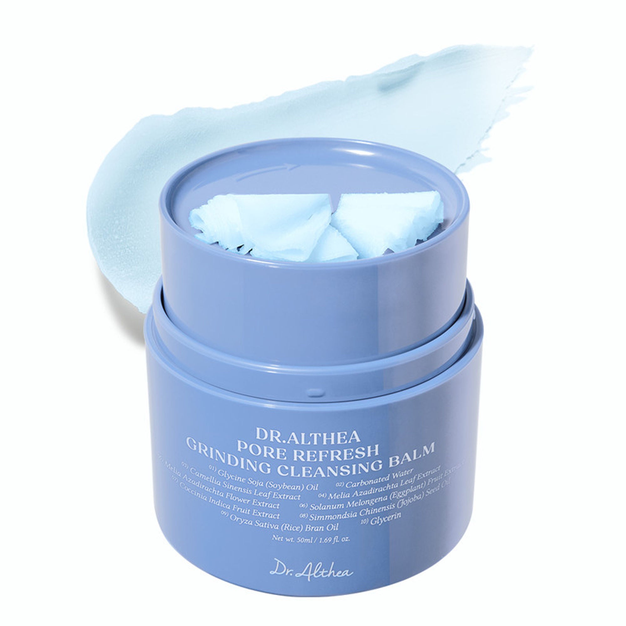 Dr.Althea Pore Refresh Grinding Cleansing Balm: Oil-to-Foam Pore Cleanser for Blackheads - Distacart