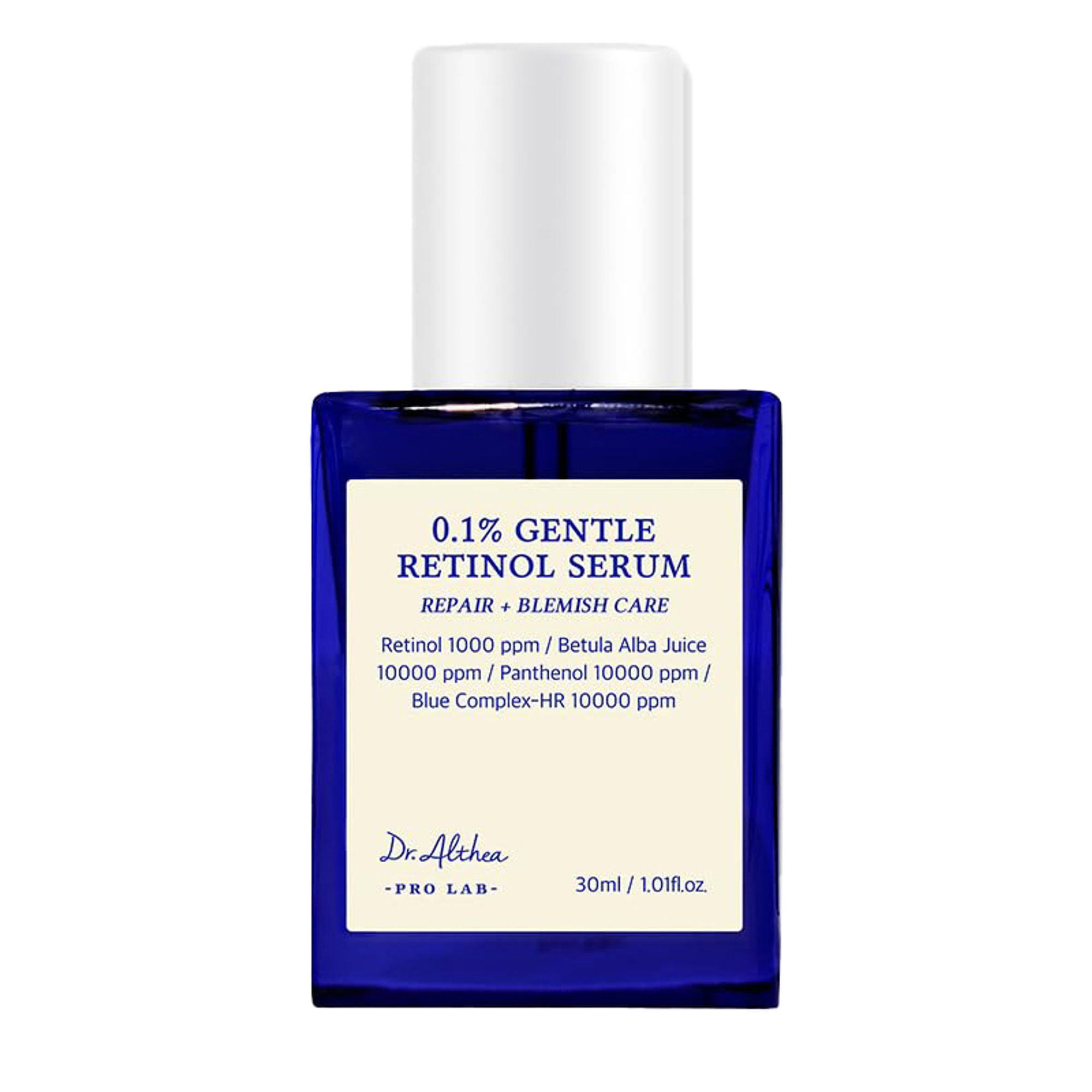 Dr.Althea 0.1 Gentle Retinol Serum: Low-Concentration Anti-Aging Serum for Fine Lines