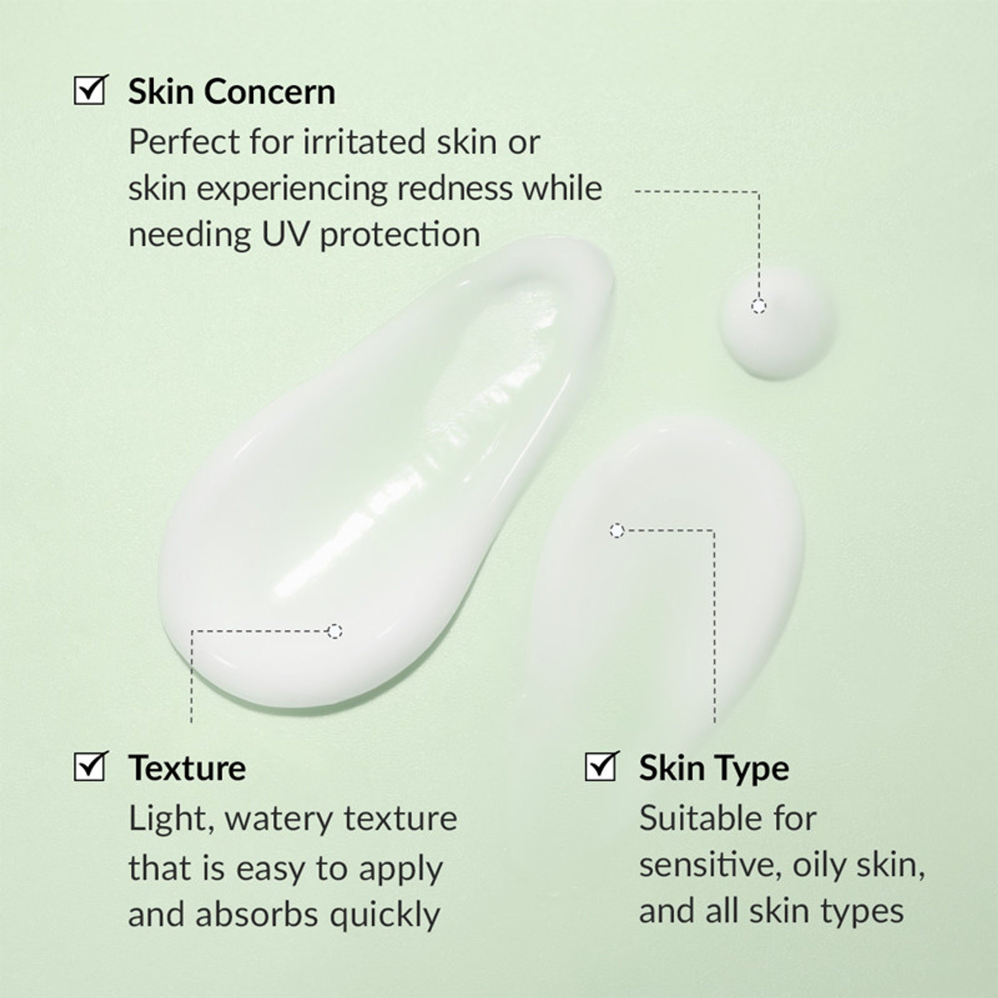 Dr.Althea Green Tea Fresh Sunscreen: Calming & Sebum Control SPF 50+ PA++++ Sun Cream - Distacart