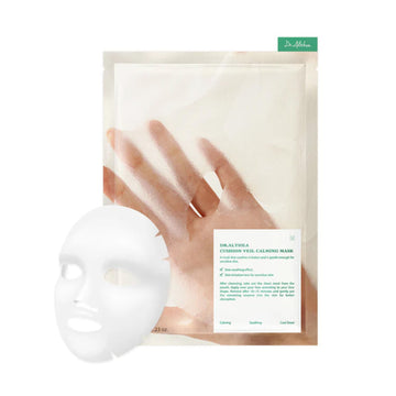 Dr.Althea Cushion Veil Calming Mask: Centella Soothing Sheet Mask for Irritated Skin (Pack of 4)