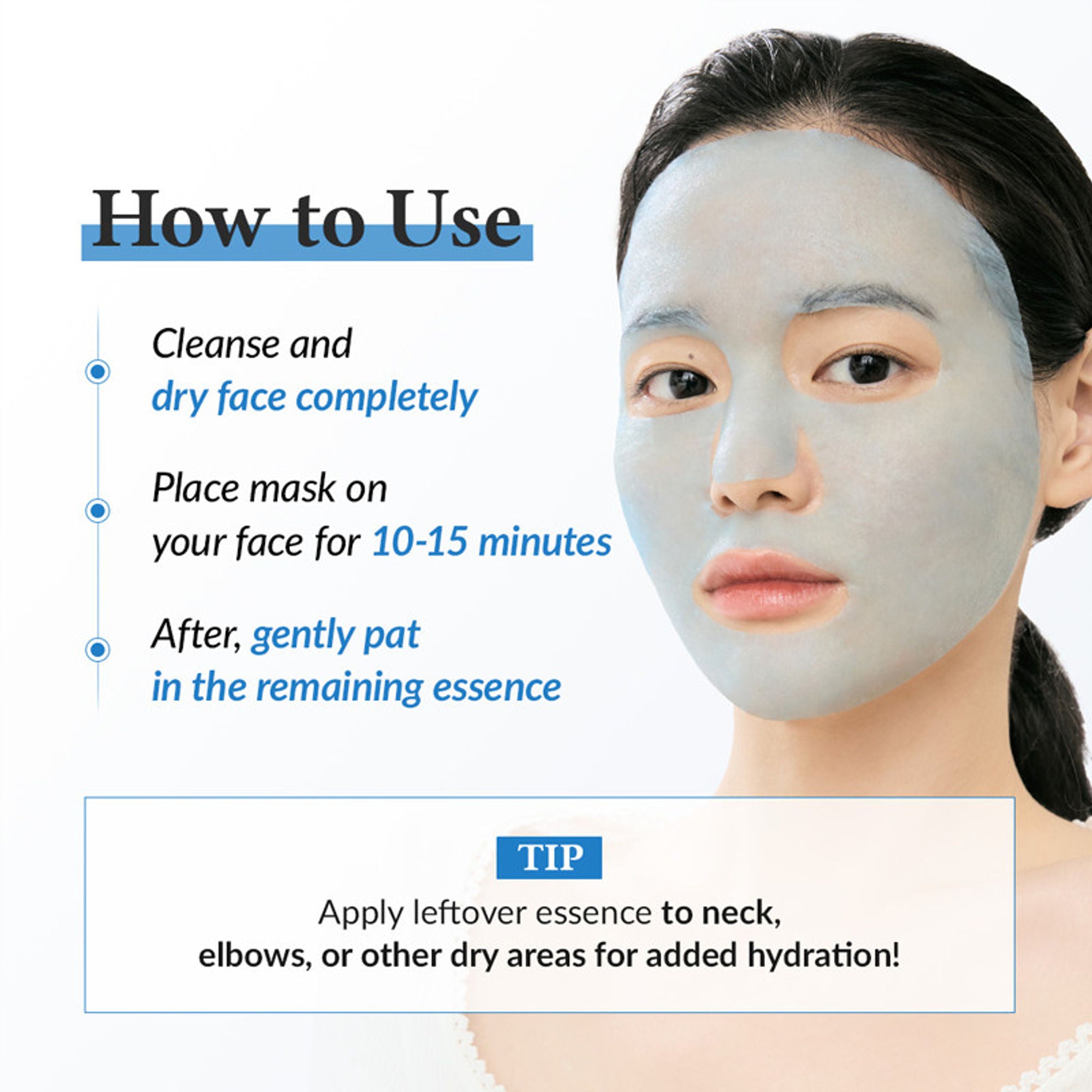 Dr.Althea Aqua Blue Hydration Mask: Deep Hydration Sheet Mask for Dehydrated Skin - Distacart