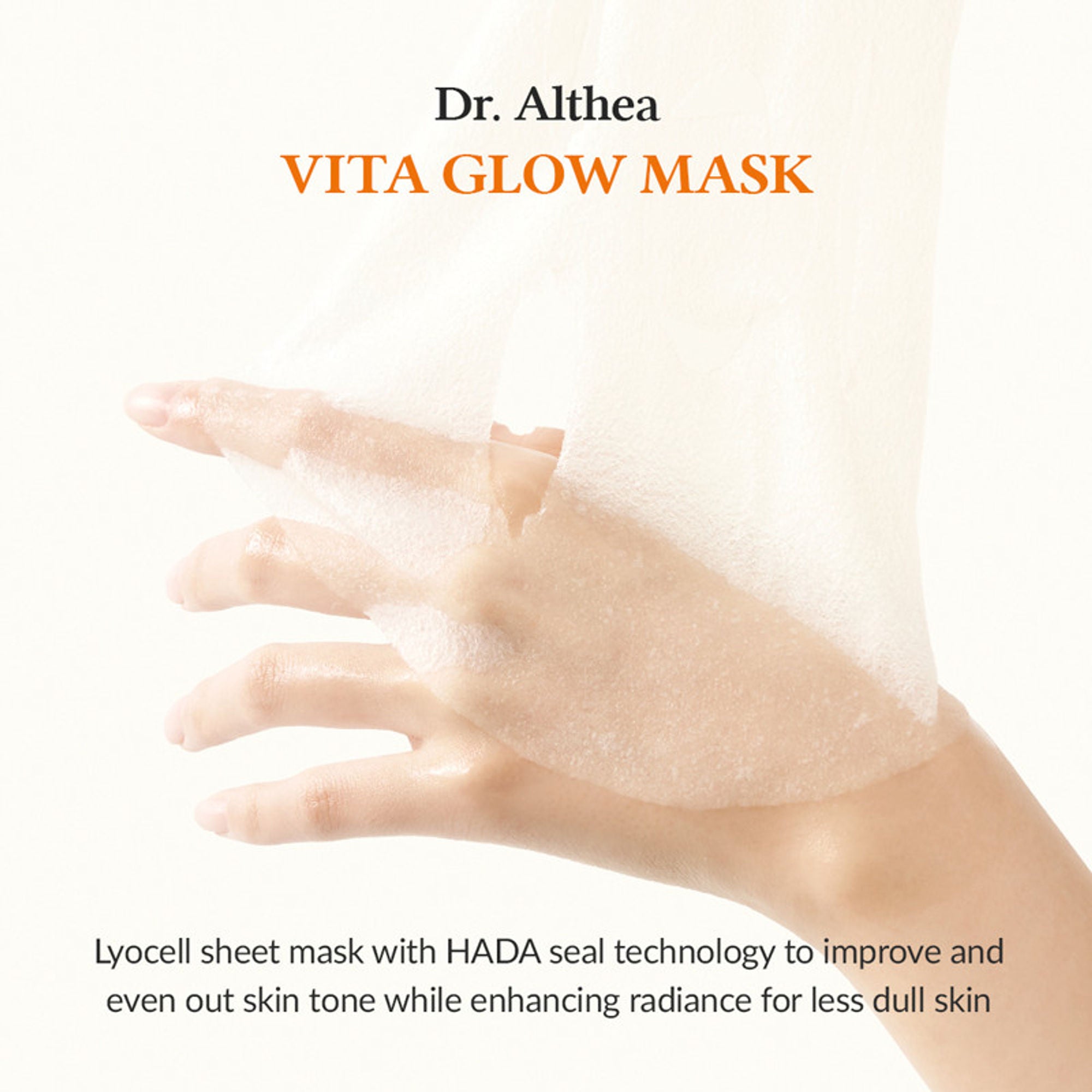 Dr.Althea Vita Glow Mask: Vitamin Complex Brightening Sheet Mask for Dull Skin - Distacart