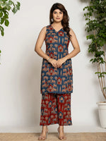 Thumbnail for Yufta Cotton Sleeveless Co-Ord Set