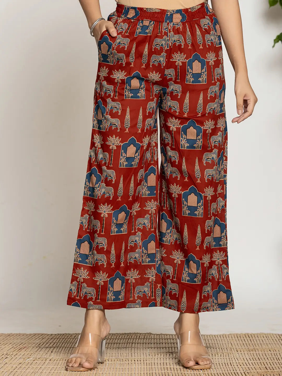 Yufta Cotton Sleeveless Co-Ord Set - Distacart