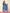 Yufta Blue Cotton Sequins_Work Straight Kurta Dupatta Set
