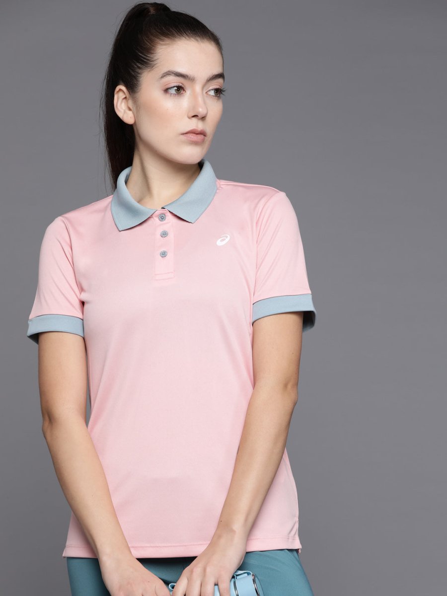 ASICS Polo Collar Training T-shirt - Distacart