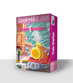 Thumbnail for Advit Toys Train Station Jigsaw Puzzle for Kids | Educational Train Station Puzzle for Learning & Fun (48 Pieces + 24 Page Book) - Dista