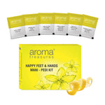 Thumbnail for Aroma Treasures Happy Hands and Feet Mani Pedi Single Time Use Kit