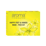 Thumbnail for Aroma Treasures Happy Hands And Feet Mani Pedi Single Time Use Kit - Distacart