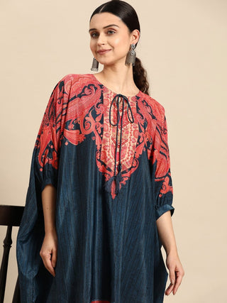 Anouk Women Ethnic Motifs Printed Kurta with Trousers - Distacart