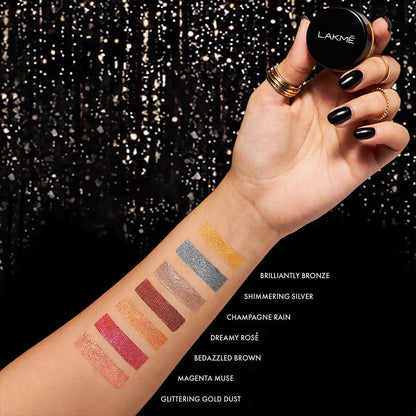 Lakme Absolute Explore Eye Paint - Shimmering Silver - Distacart