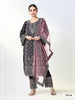 Anaita Maroon Georgette Semi Stitched Suit with Embroidery Coding & Sequence Work - Dista